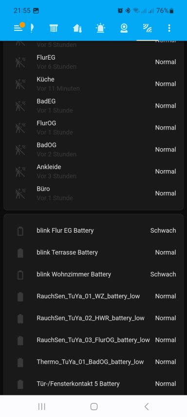 Hausautomation über App